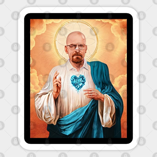 saint Walter Sticker by asmokian